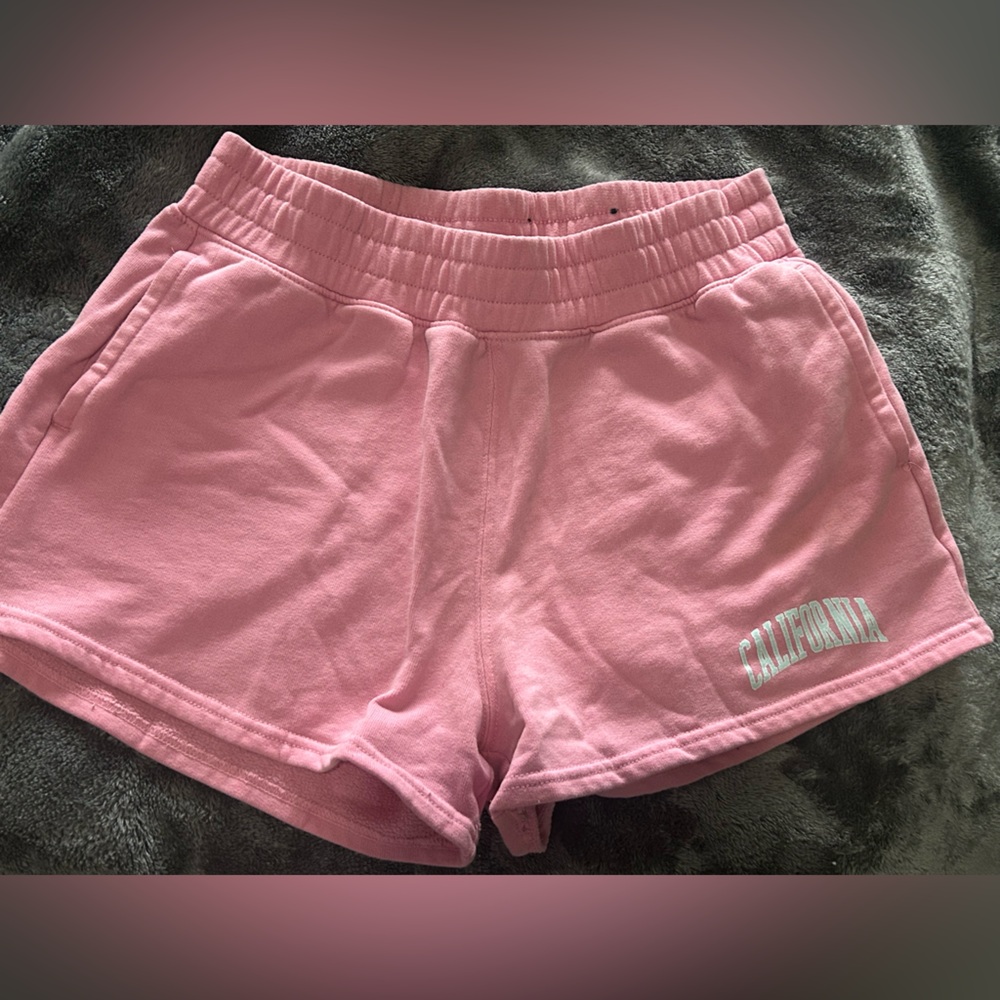 Hollister Pink Athletic Shorts
